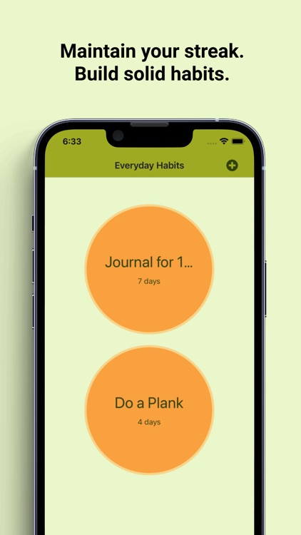 Daily Habits Tracker