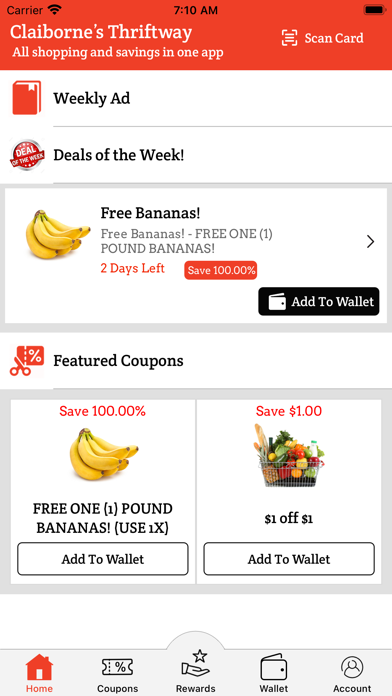 Claiborne’s Thriftway Screenshot