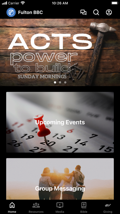 Fulton Bible Baptist Church Screenshot