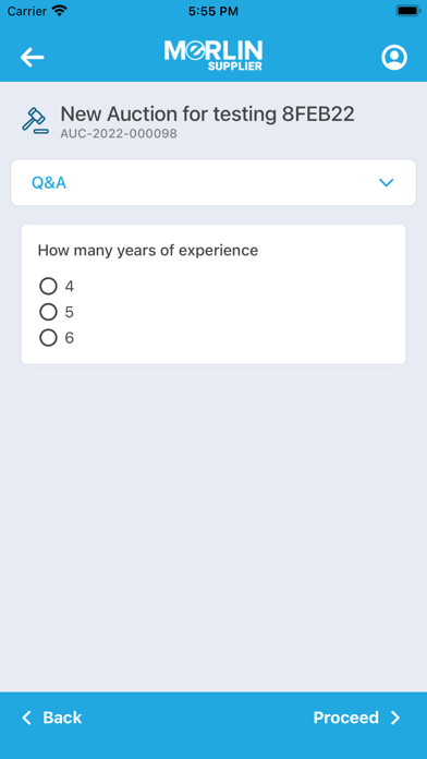 Screenshot 4 of MeRLIN Supplier App