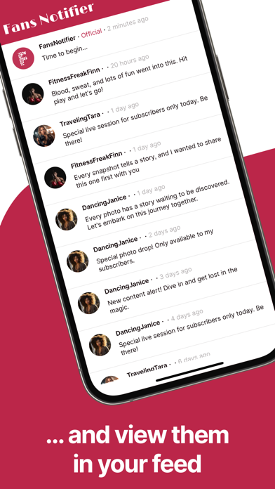 FansNotifier Screenshot 4 of 5