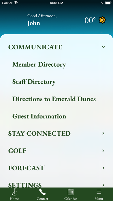 Emerald Dunes Club Screenshot