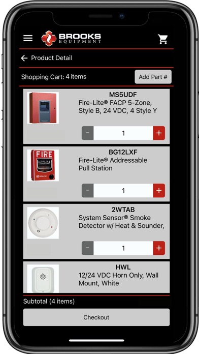 Brooks Equipment Screenshot