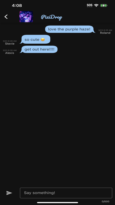 PixiDrop Screenshot