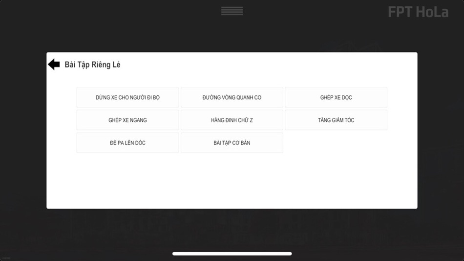 #6. FPT HoLa- Học lái xe mô phỏng (iOS) Podle: FPT Software Company Limited