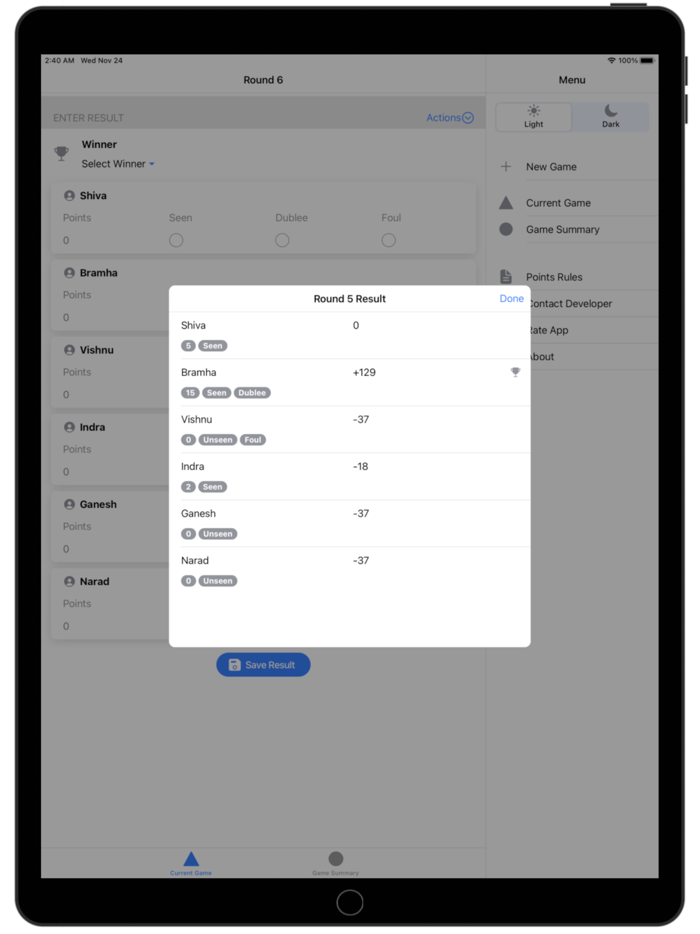 Marriage Game Calculator