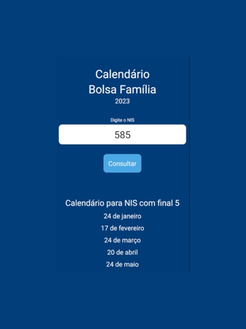 Calendário Bolsa Família 2024のおすすめ画像3