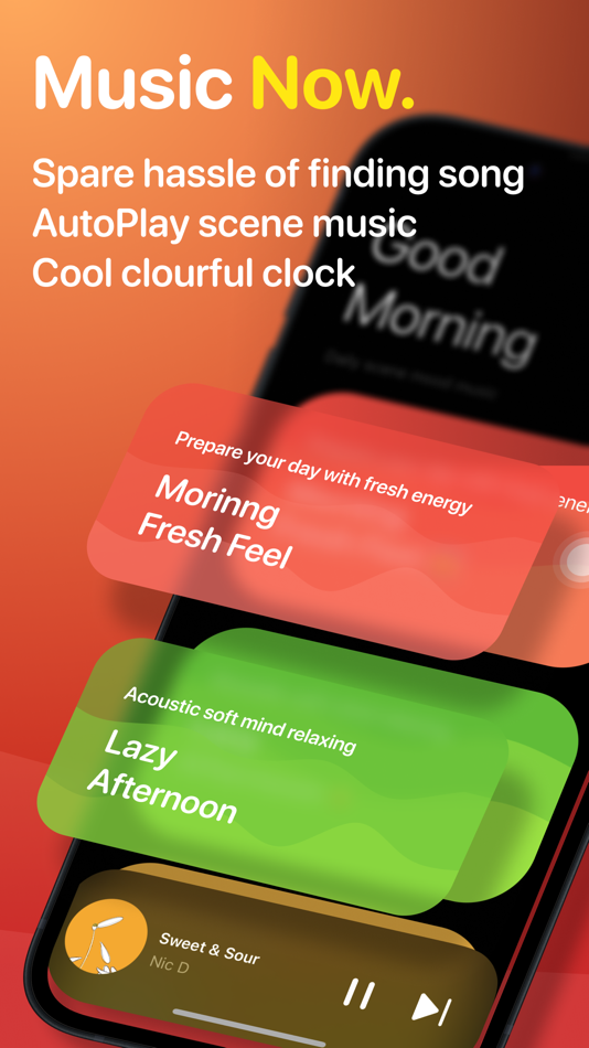 Music Now - Daily Scene Player - 1.1 - (iOS)
