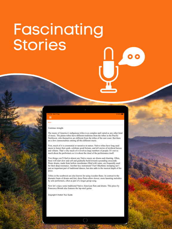 Great Smoky National Park Tour iPad screenshot 5 - Travel app