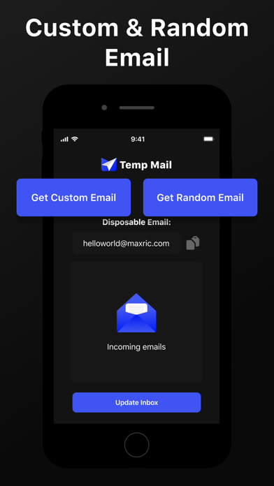 Temporary Mail: Temp Emailのおすすめ画像2
