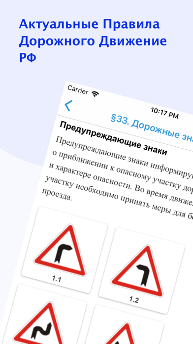 Правила дорожного движения РФ Screenshot