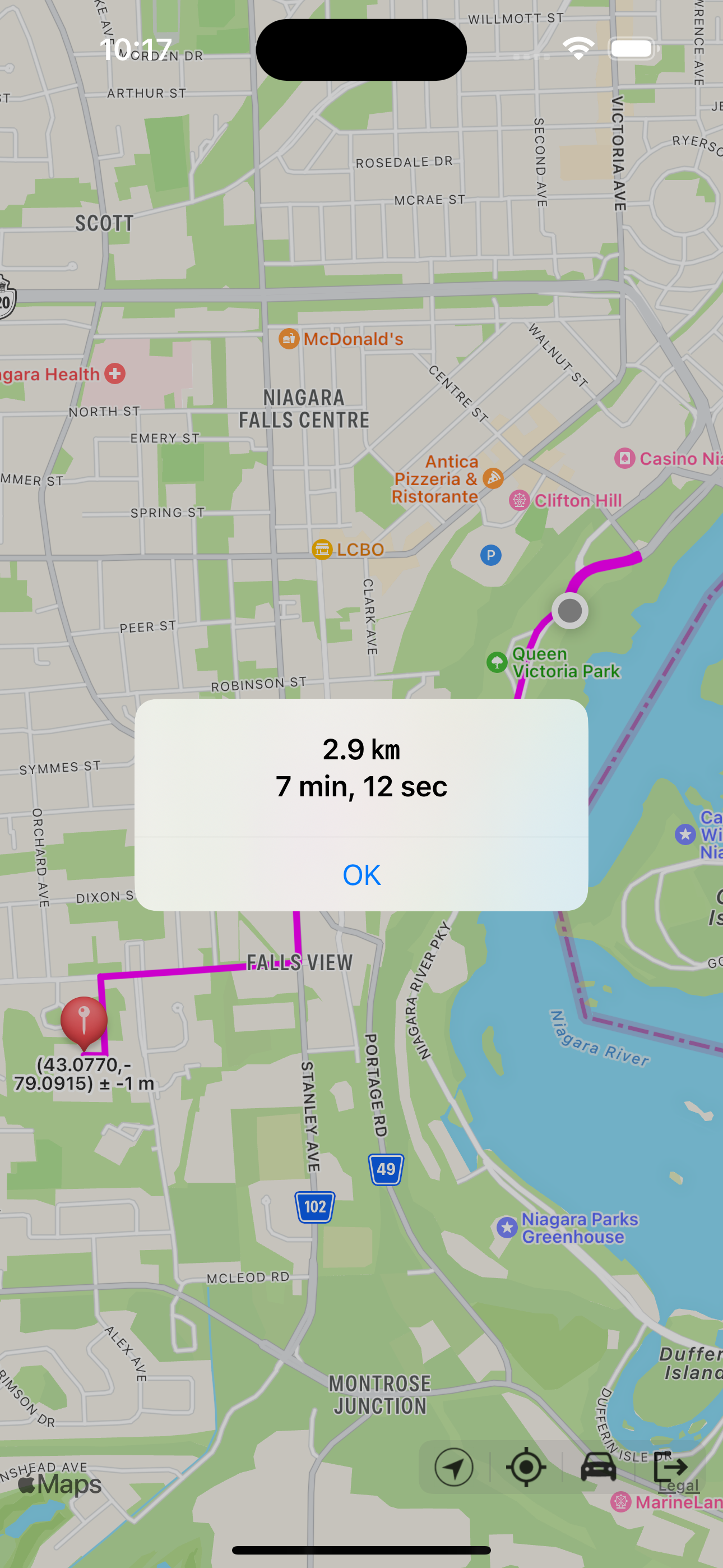 Parking, Locate Me