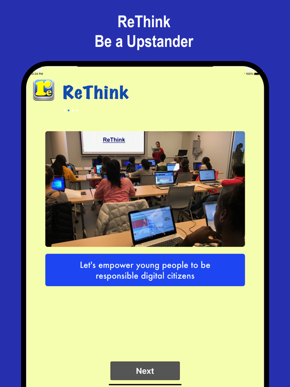 Screenshot #5 pour ReThink - Stop Cyberbullying