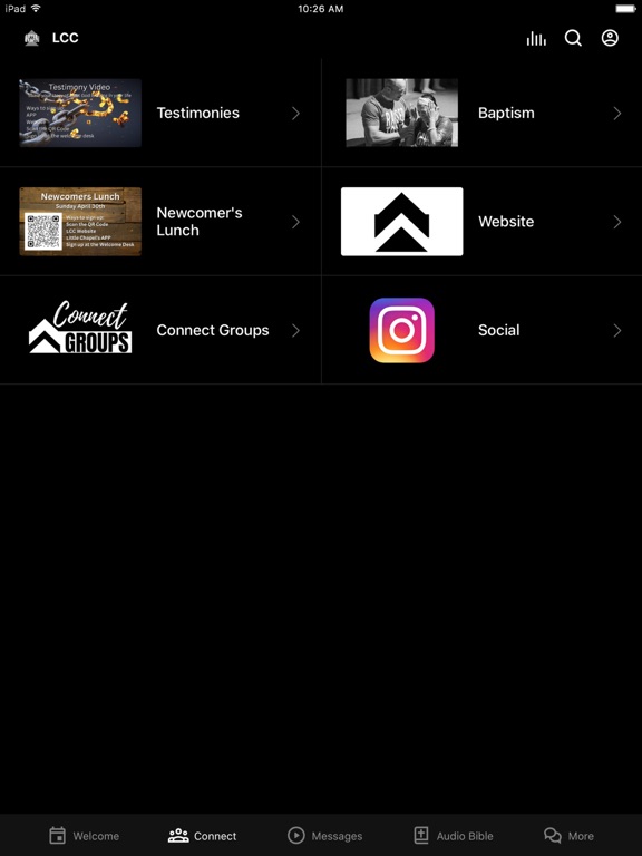 Little Chapel Church iPad screenshot 2 - Education app