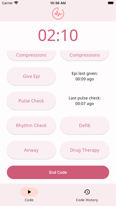 Screenshot #2 pour Code Timer - ER Aid