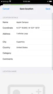my location manager lite iphone screenshot 3