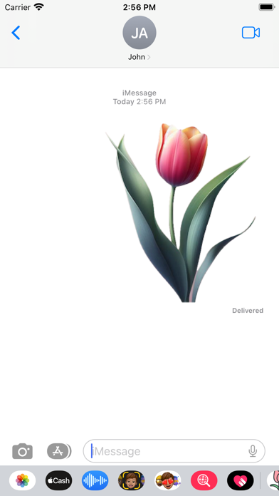 Tulip Stickersのおすすめ画像3