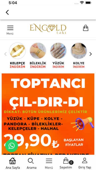 Engold Takı Screenshot