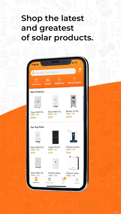 Solar Store Screenshot