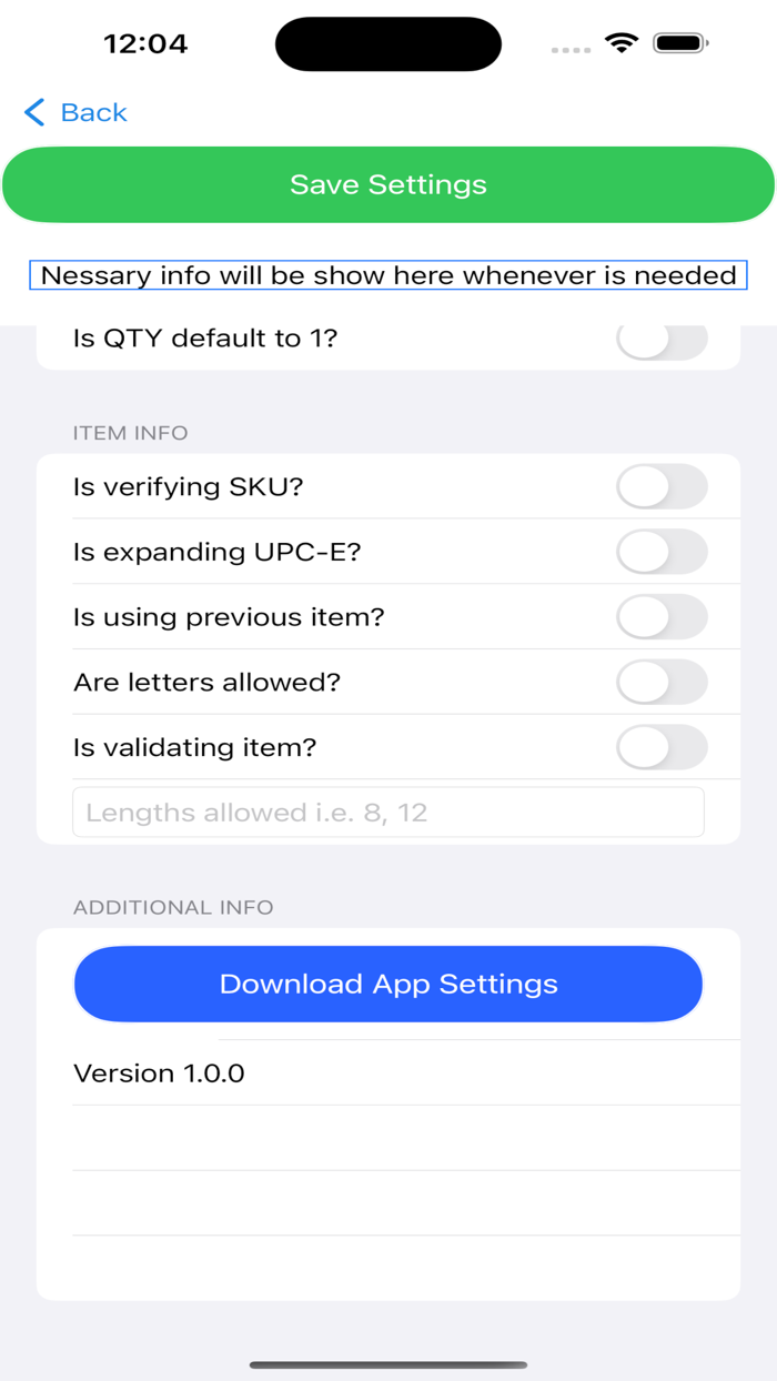 Retail Scanning Inventory 2.0