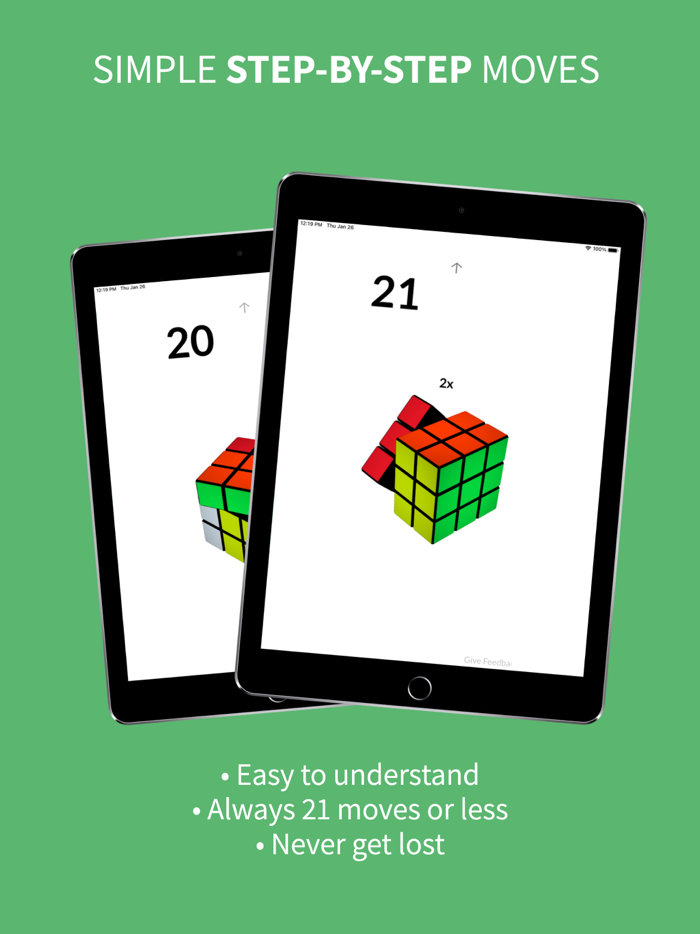 21Moves AR Magic Cube Solver