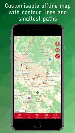Florence Offline Map iPhone image 1
