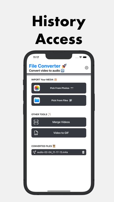 Video to Audio MP3 Converter Screenshot