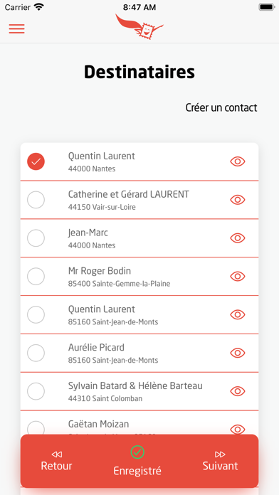 Timbreos, votre carte postale Screenshot