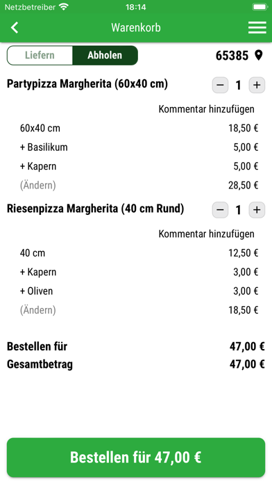 Pizza Eck bei Pammi Screenshot
