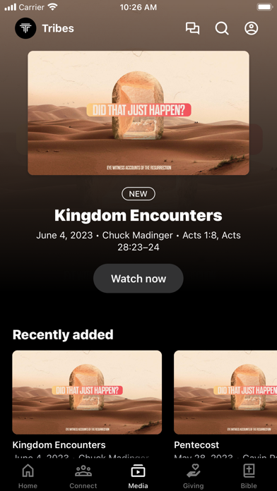 Tribes Church Tx Screenshot