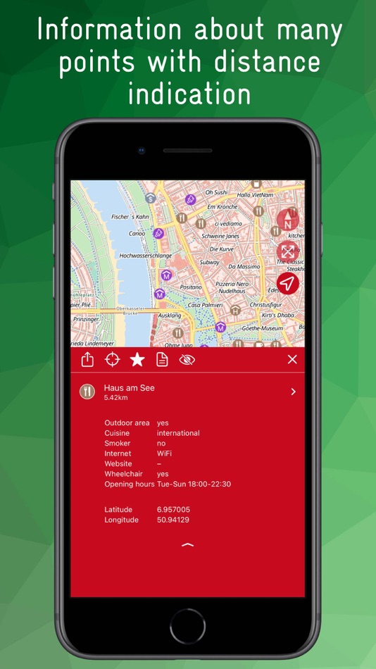 #2. Cologne Offline Map (iOS) 由: Joerg Holz