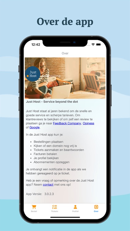 Just Host app screenshot-5