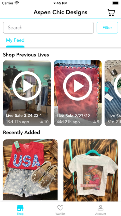 Aspen Chic Designs Screenshot