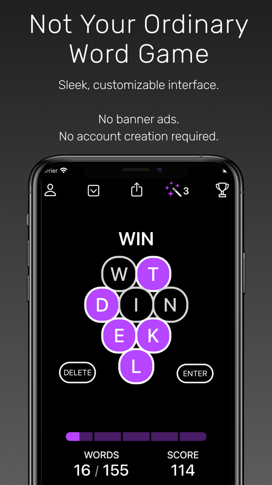 No Ads Word Search: WordBunch - 3.1.0 - (iOS)