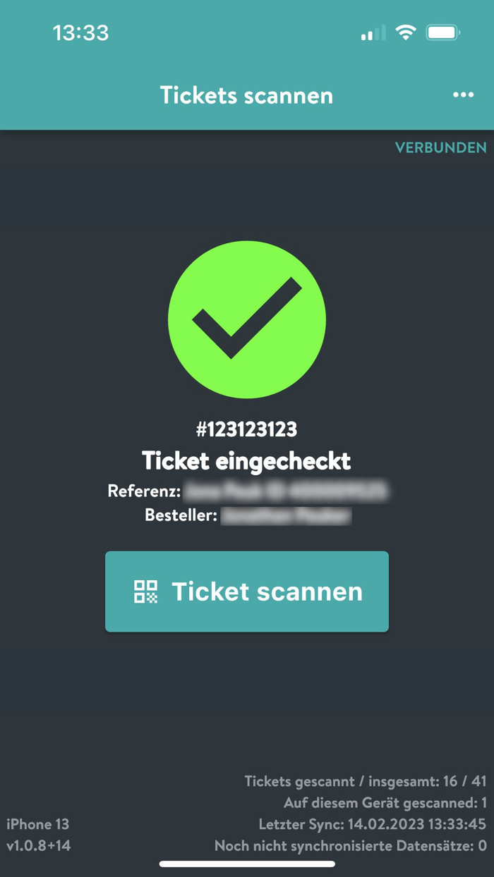 DGBRT Ticketscanner