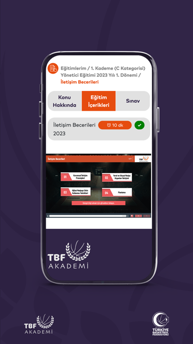 TBF Akademi Screenshot