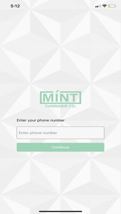 Mint Cannabis Screenshot