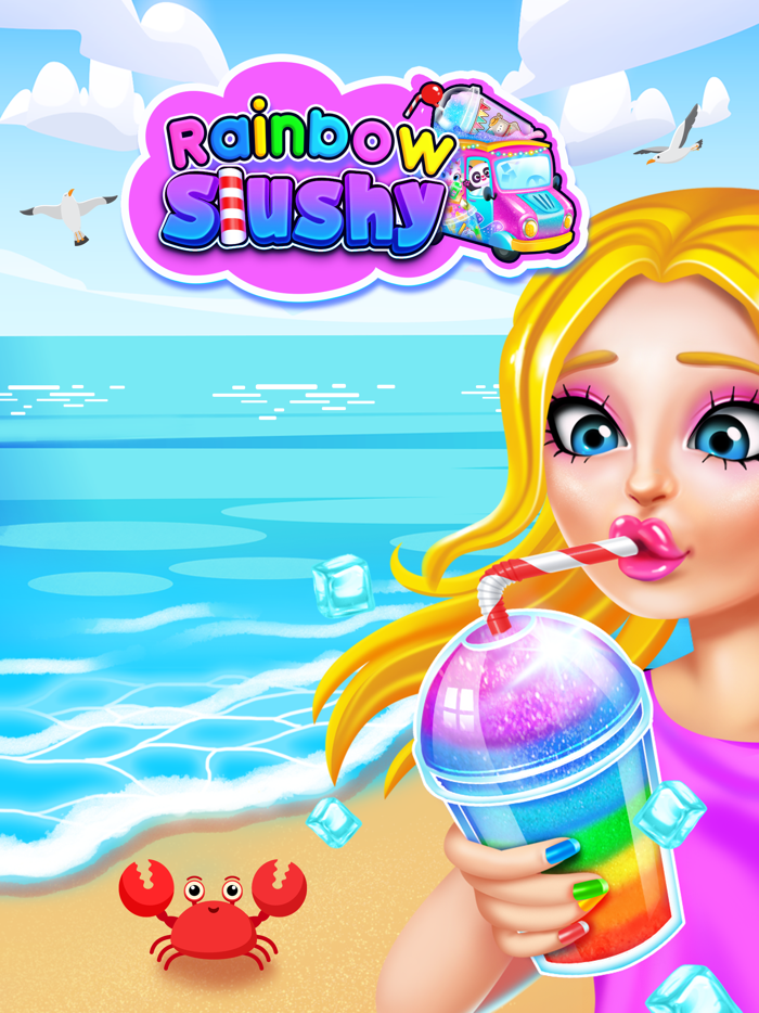 Rainbow Frozen Slushy Truck