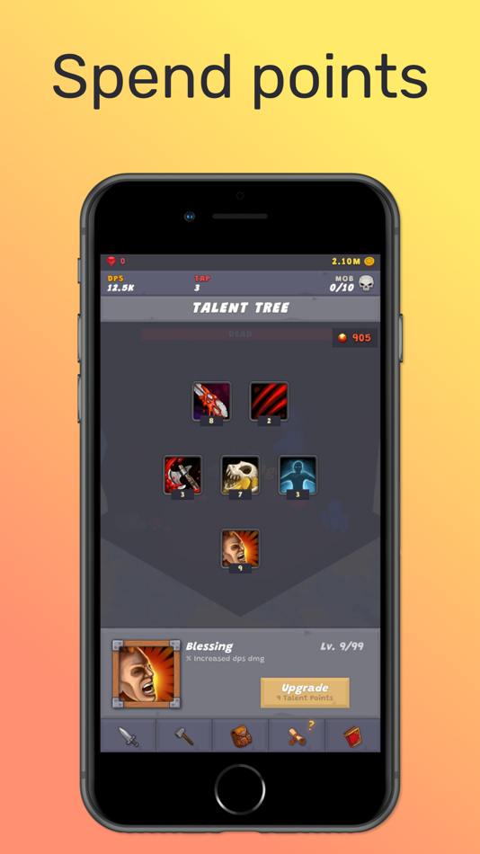 #3. Combat Clicker (iOS) 由: Kevin Helgsten