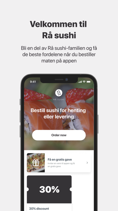 Rå Sushi Screenshot