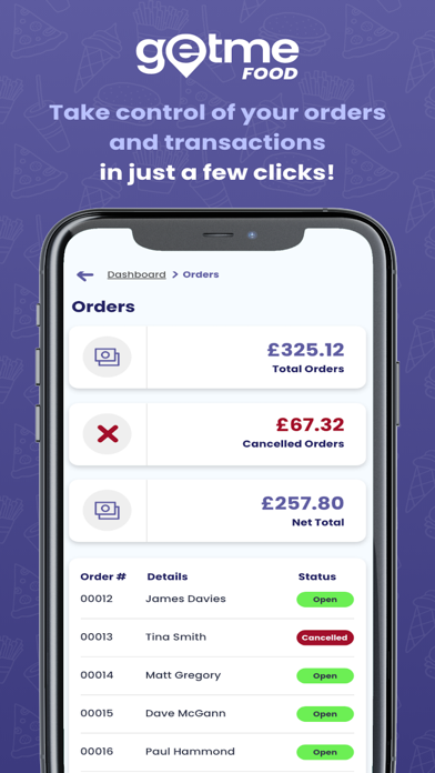Get Me Food Business Screenshot