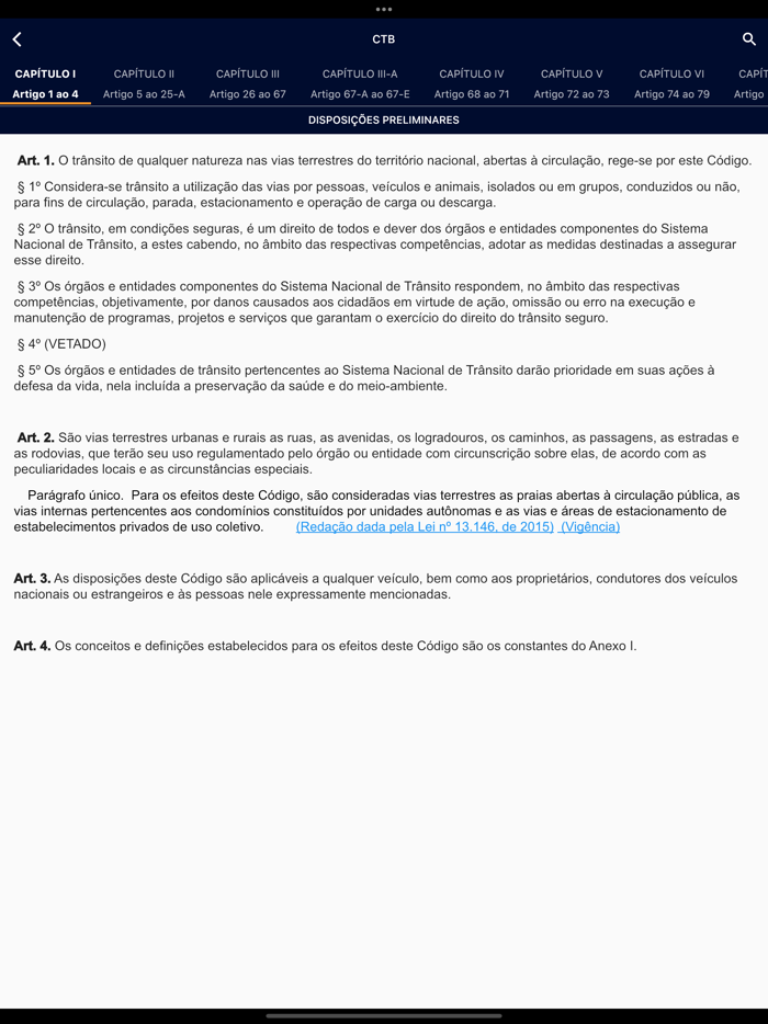 Legislação de Trânsito