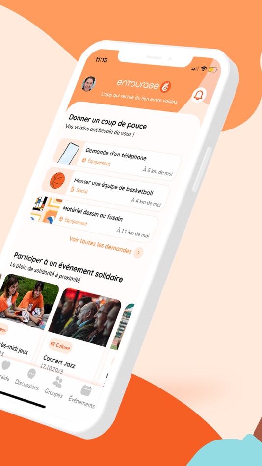 #2. Entourage Réseau Solidaire (iOS) 게시자: Entourage
