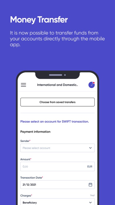 Credit Europe Bank Corporate Screenshot
