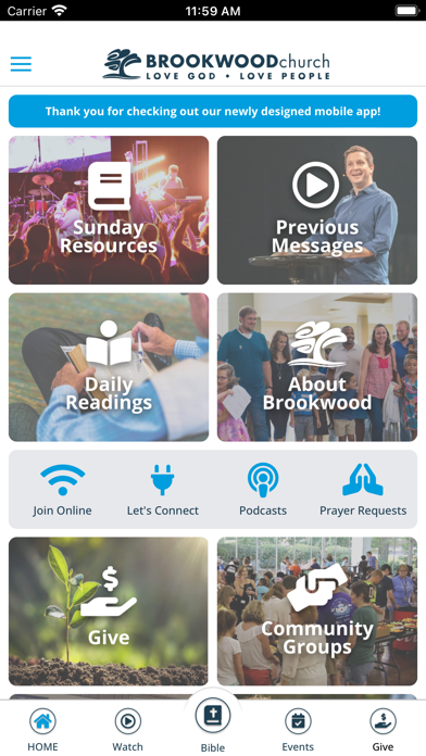 Brookwood Church Screenshot 1 - AppWisp.com Brookwood Church Screenshot 1 - AppWisp.com