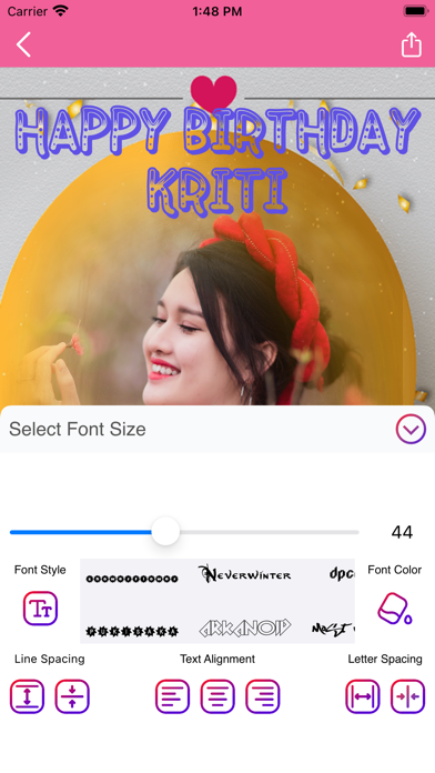 Birthday Photo Frames - WA Screenshot