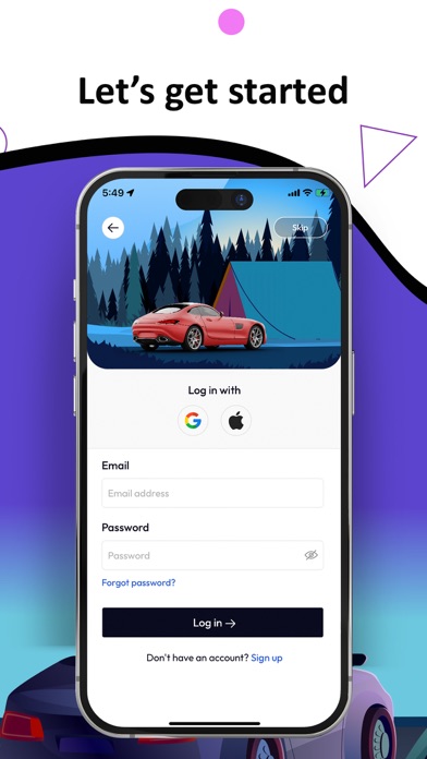 RentALL Cars - Car Rental app Screenshot