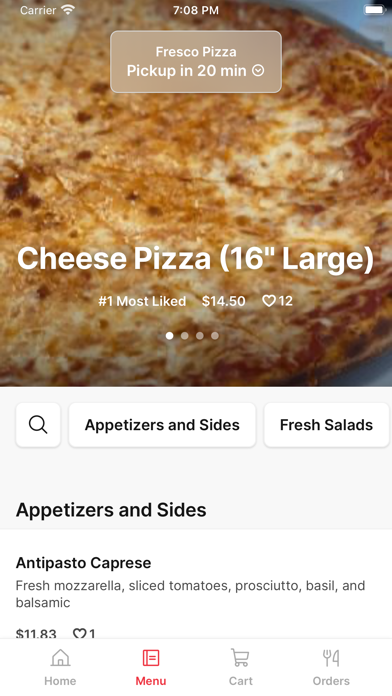 Fresco Pizza Lutz Screenshot