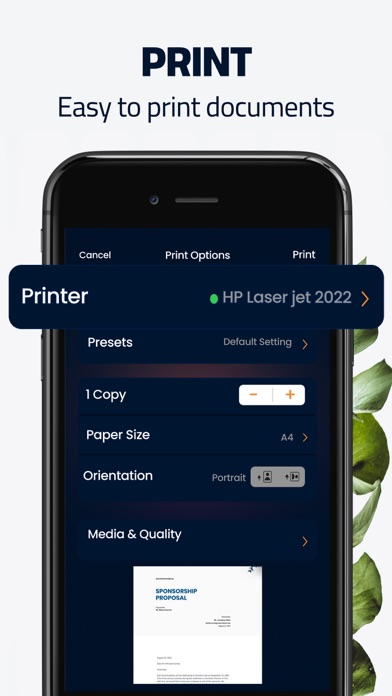 Air Printer: e Sign & PDF Scan Screenshot
