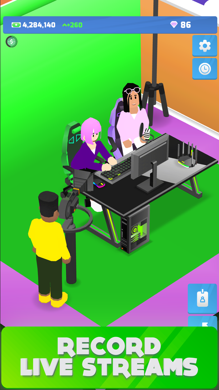 Idle Streamer Film Maker Game